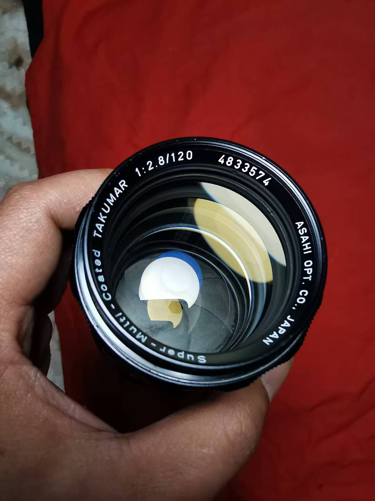 [Product=Lens][Brand=Pentax][Model=Super-Multi-Coated Takumar 120mm F2.8][FocalLength=120][MaxAPT=2.8][Mount=M42][SN=4833574][Frame=135][Date=20250329][MD5=c833ef7de6b7c43d1b3272bee752766b].jpg