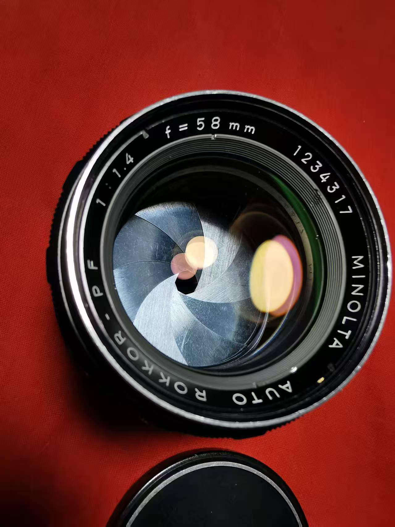 [Product=Lens][Brand=Minolta][Model=AUTO ROKKOR-PF 58mm F1.4][FocalLength=58][MaxAPT=1.4][SN=1234317][Date=20250329][MD5=98667725b66025c776c5b46e9744488b].jpg