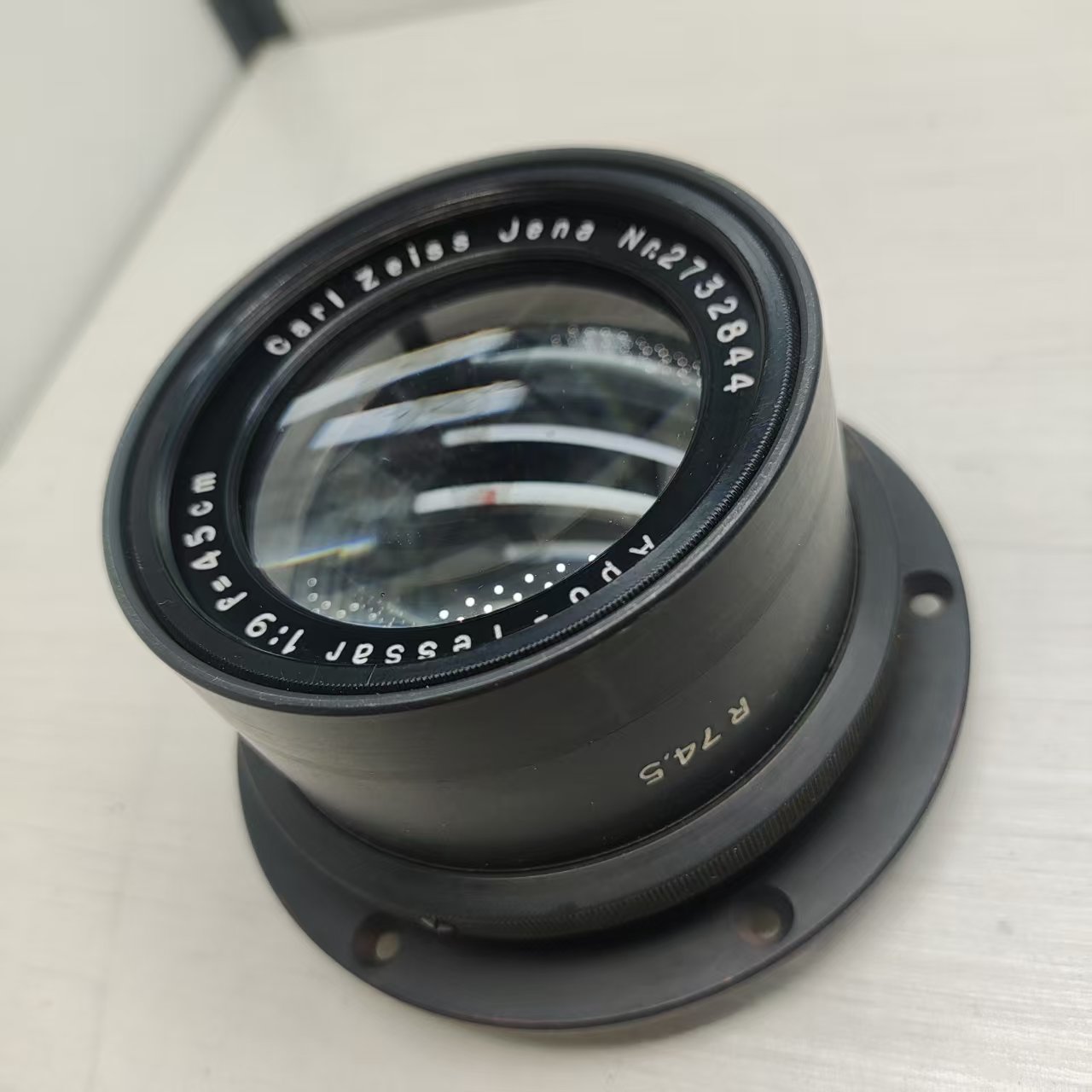 [Product=Lens][Brand=Carl Zeiss Jena][Model=APO-Tessar 450mm F9][FocalLength=450][MaxAPT=9][SN=2732844][Frame=8x10][Date=20250413][MD5=899e875919ade6cab0806e750b9628fb].jpg