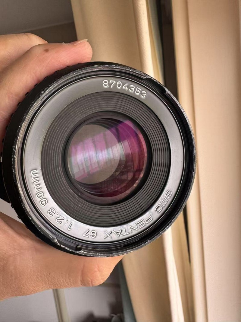 [Product=Lens][Brand=Pentax][Model=smc PENTAX 67 90mm F2.8][FocalLength=90][MaxAPT=2.8][Mount=PK67][SN=8704353][Frame=6X7][Date=20250418][MD5=9d39a95ebfb51e6f7db0b1311dab348a].jpg