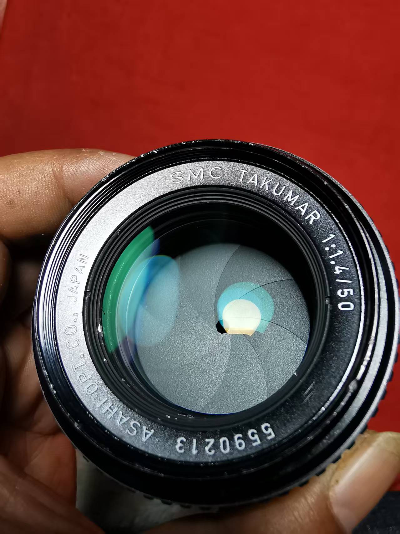 [Product=Lens][Brand=Pentax][Model=SMC TAKUMAR 50mm F1.4][FocalLength=50][MaxAPT=1.4][Mount=M42][SN=5590213][Frame=135][Date=20250425][MD5=712e948db95755f13980aa996bd02aa3].jpg
