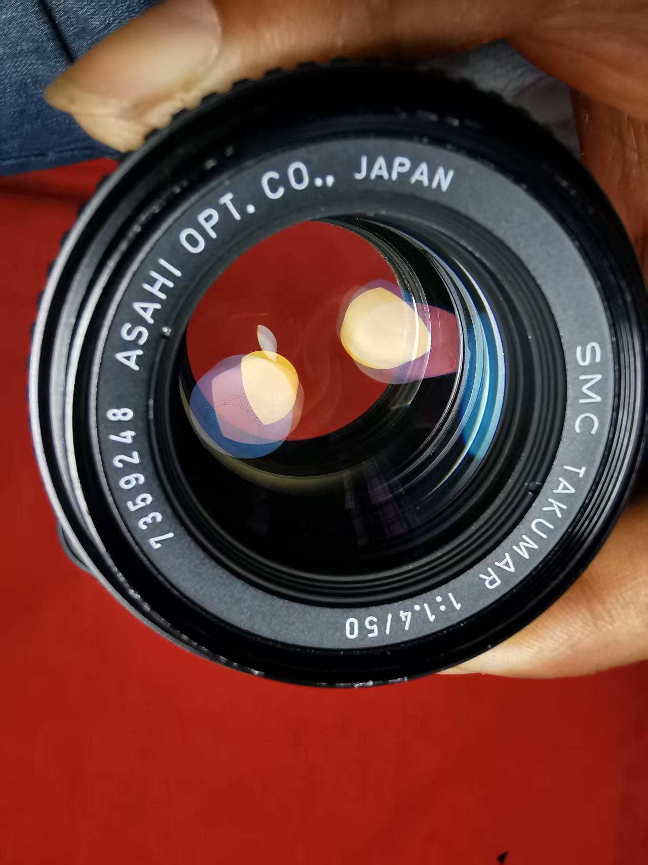 [Product=Lens][Brand=Pentax][Model=SMC TAKUMAR 50mm F1.4][FocalLength=50][MaxAPT=1.4][Mount=M42][SN=7359248][Frame=135][Date=20250517][MD5=21427248e225ebfc1fb01d6dde8c147a].jpg