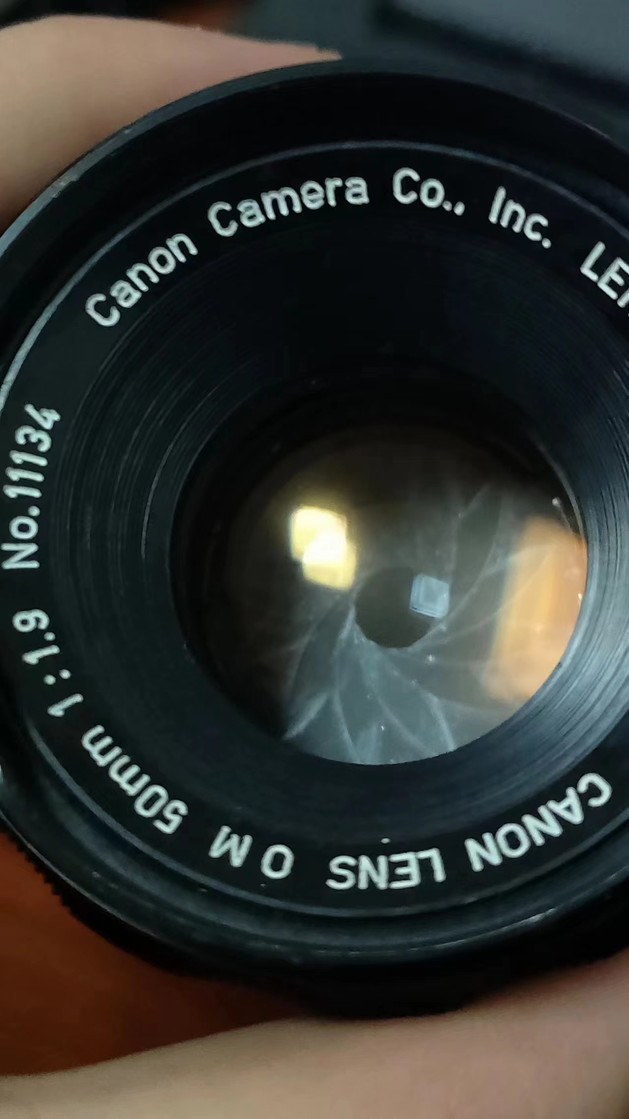 [Product=Lens][Brand=Canon][Model=Canon Lens OM 50mm F1.9][FocalLength=50][MaxAPT=1.9][Mount=EXA][SN=11134][Frame=135][Date=20250518][MD5=d979ff5463aebab6cbe1d7b3e41859d7].jpg