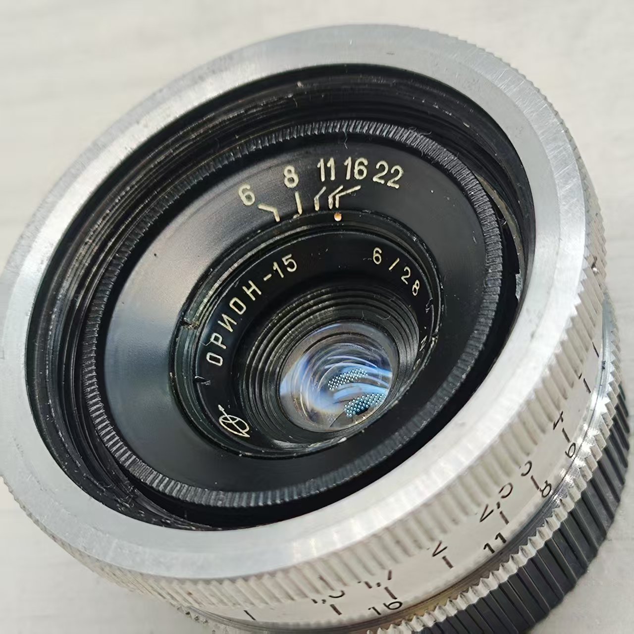 [Product=Lens][Brand=KMZ][Model=ОРИОН-15 28mm F6][FocalLength=28][MaxAPT=6][Mount=L39][SN=6300236][Date=20250522][MD5=ace0ee23b008679a3961a1c0ad5dfc30].jpg