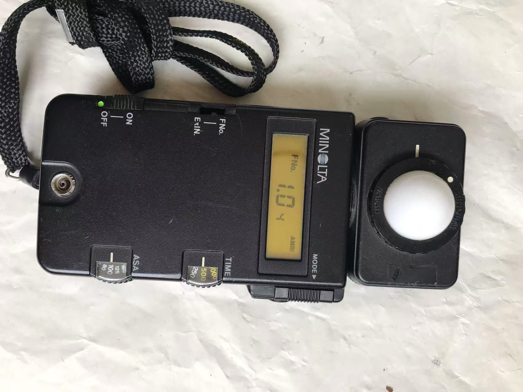 [Product=LightMeter][Brand=Minolta][Model=FLASH METER III][SN=140189][Measure=Incident][Display=Digital][Date=20250528][MD5=86057f9949dc2fb5da1c2a96a1174c31].jpg