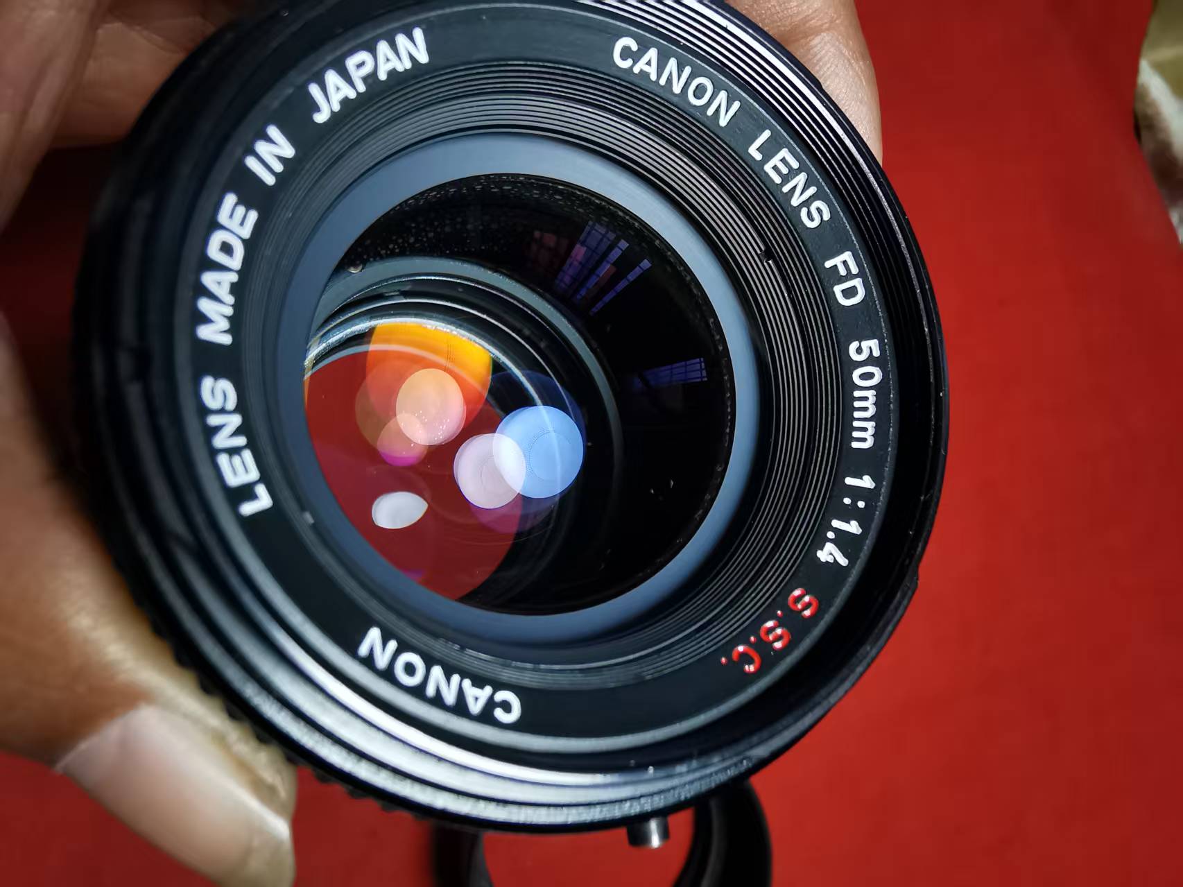 [Product=Lens][Brand=Canon][Model=CANON LENS FD 50mm F1.4][FocalLength=50][MaxAPT=1.4][Mount=FD][SN=973418][Frame=135][Date=20250531][MD5=6222ae3c010ba6f49805c4e4c94bc30d].jpg