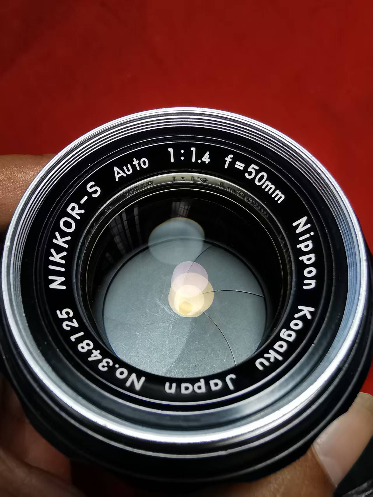 [Product=Lens][Brand=Nippon Kogaku][Model=NIKKOR-S Auto 50mm F1.4][FocalLength=50][MaxAPT=1.4][SN=348125][Frame=135][Date=20250614][MD5=069ca2d084e331e334978b578c25a080].jpg