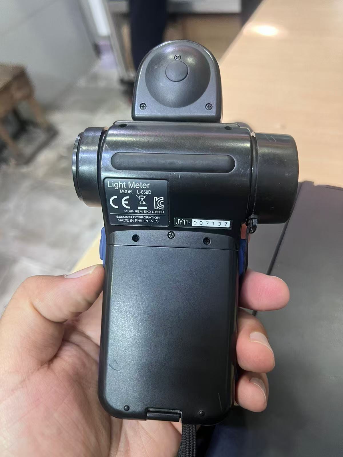 [Product=LightMeter][Brand=SEKONIC][Model=SPEEDMASTER L-858D][SN=JY11-007137][Measure=Incident & Reflective][Display=Digital][Date=20250718][MD5=f12af333dd39b1bfb72ee5a3336f451f].jpg