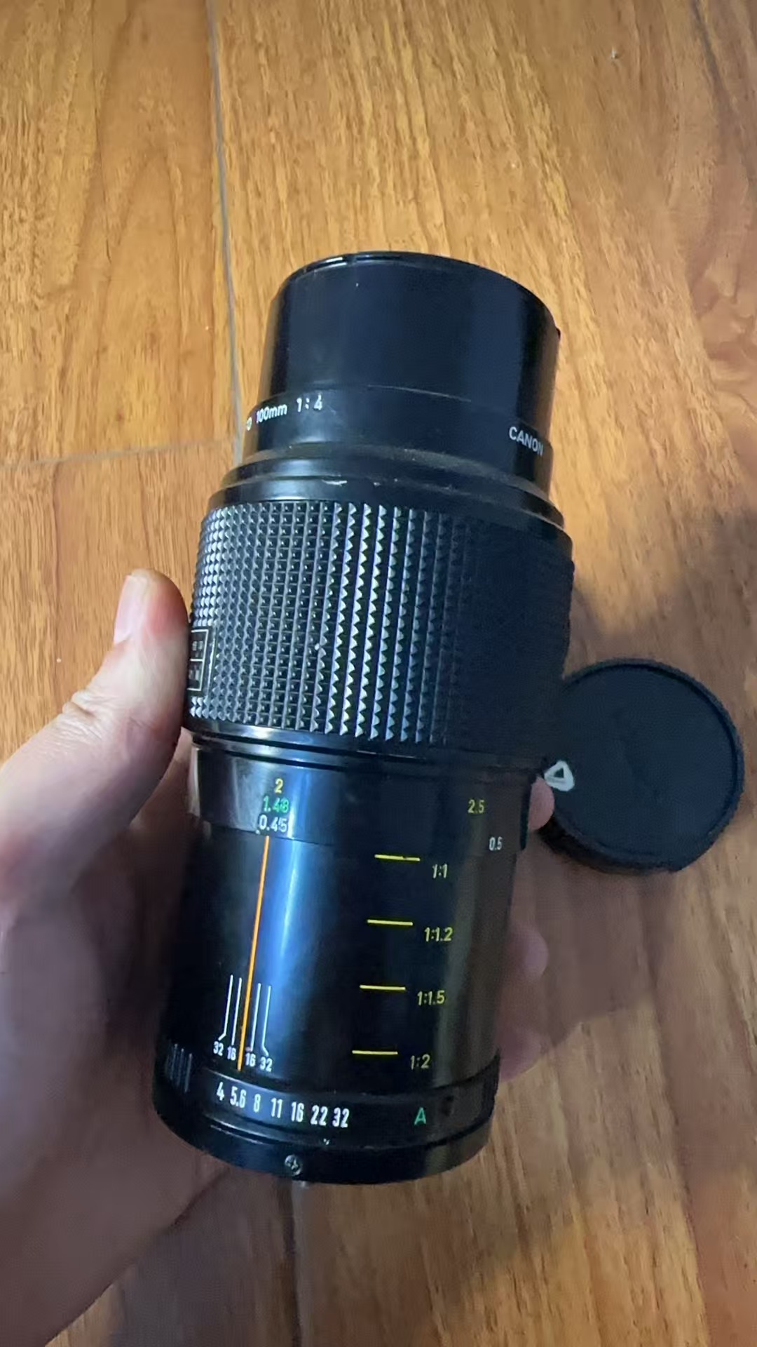 [Product=Lens][Brand=Canon][Model=Canon Macro Lens FD 100mm F4][FocalLength=100][MaxAPT=4][Mount=FD][SN=19536][Frame=135][Date=20241128][MD5=1242e229a9299fa188607f62eea95968].jpg