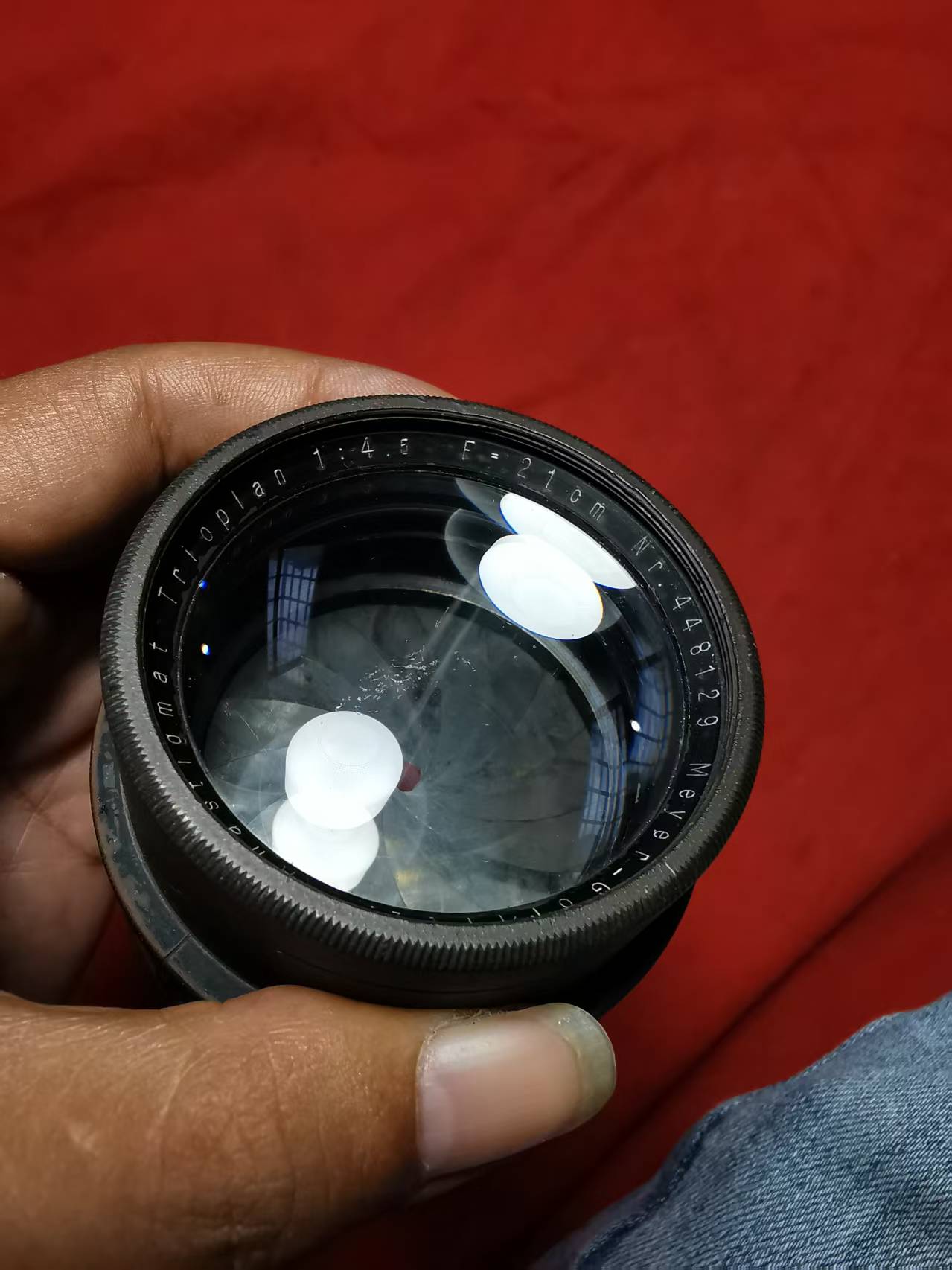 [Product=Lens][Brand=Meyer-Görlitz][Model=Anastigmat Trioplan 210mm F4.5][FocalLength=210][MaxAPT=4.5][SN=448129][Date=20250823][MD5=8ac9cdc43f9430f1e96c57f48dbdaf97].jpg