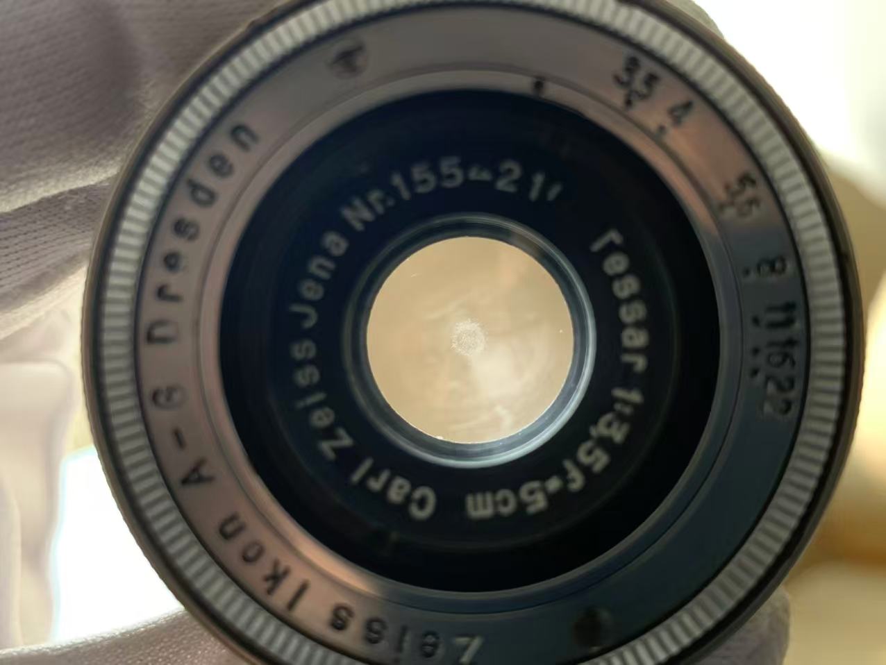 [Product=Lens][Brand=Carl Zeiss Jena][Model=Tessar 50mm F3.5][FocalLength=50][MaxAPT=3.5][Mount=RF][SN=1554210][Date=20250903][MD5=4a1e7db930287a96c1f9e6a7e9dd4662].jpg
