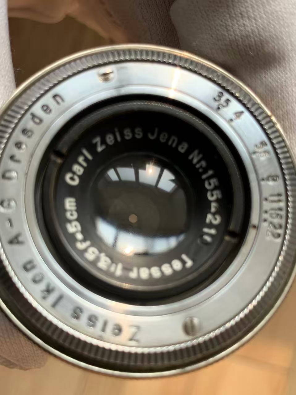 [Product=Lens][Brand=Carl Zeiss Jena][Model=Tessar 50mm F3.5][FocalLength=50][MaxAPT=3.5][Mount=RF][SN=1554210][Date=20250903][MD5=042d6fa9ddeee1d664a1becc509ba656].jpg