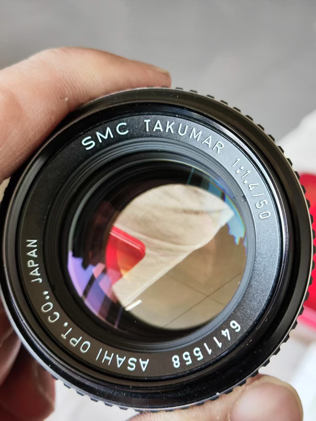 [Product=Lens][Brand=Pentax][Model=SMC TAKUMAR 50mm F1.4][FocalLength=50][MaxAPT=1.4][Mount=M42][SN=6411558][Frame=135][Date=20250112][MD5=f70f0e8e135911e59e0ed476b424bd10].jpg