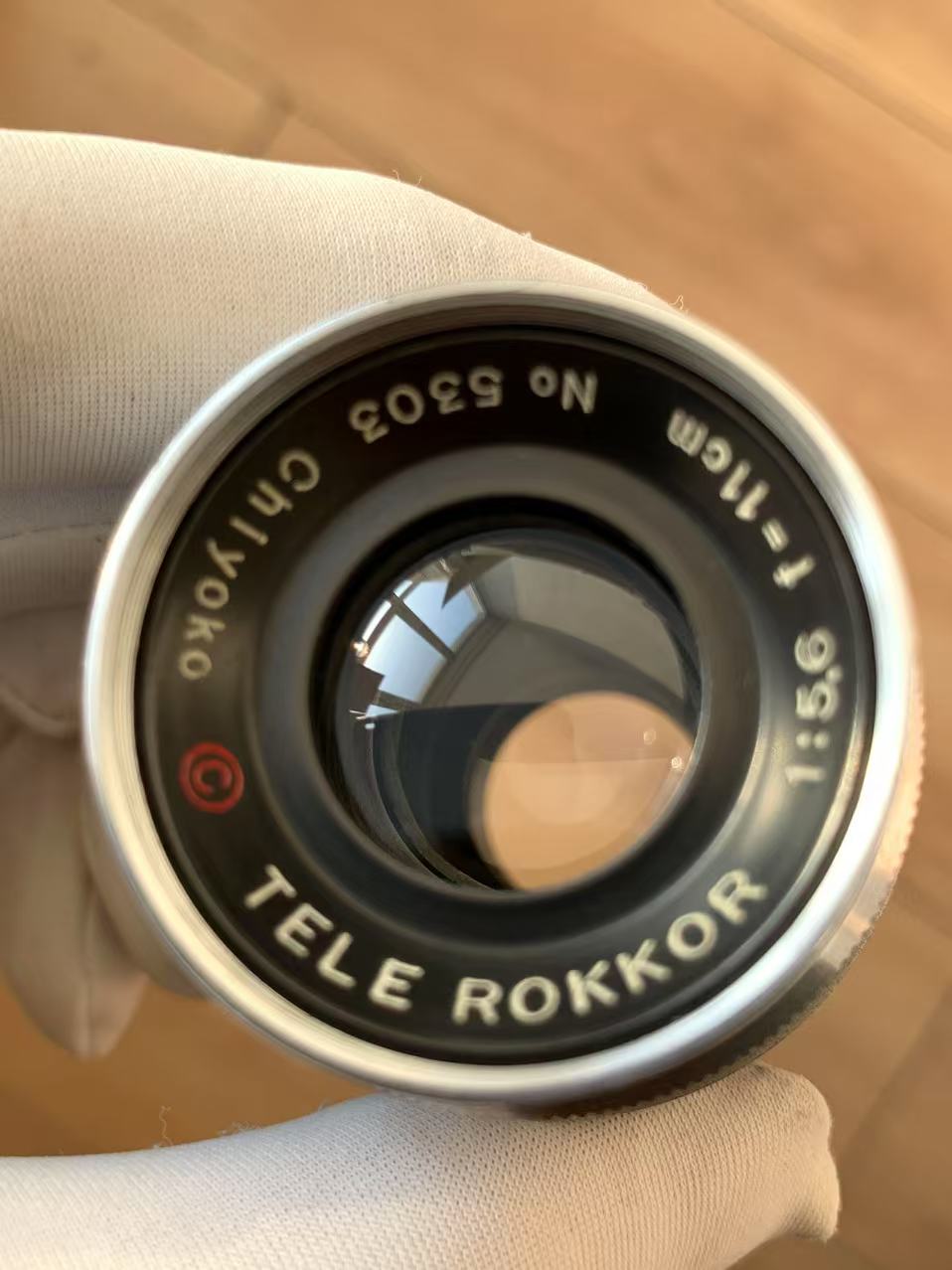 [Product=Lens][Brand=Chiyoko][Model=TELE ROKKOR 110mm F5.6][FocalLength=110][MaxAPT=5.6][Mount=L39][SN=5303][Date=20250209][MD5=a9371e311520837d6e4ce0bae69ff627].jpg