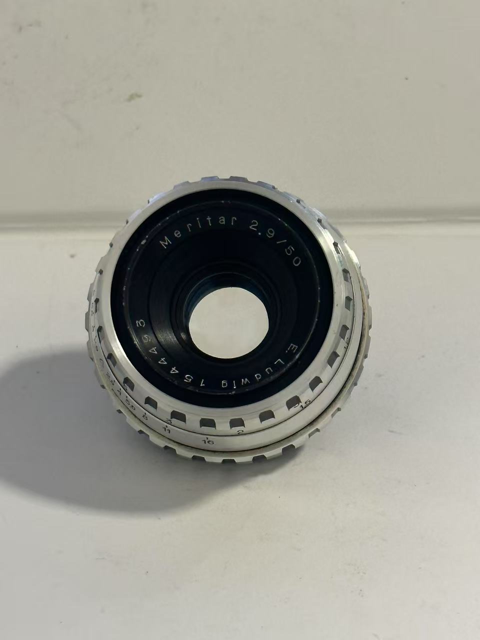 [Product=Lens][Brand=E. Ludwig][Model=Meritar 50mm F2.9][FocalLength=50][MaxAPT=2.9][Mount=EXA][SN=1544493][Date=20250223][MD5=ddfbf9c9919490e70df8d7153d0d7011].jpg